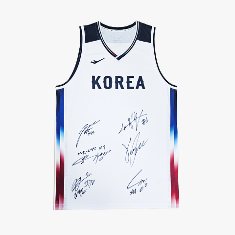 농구 국가대표팀 사인유니폼